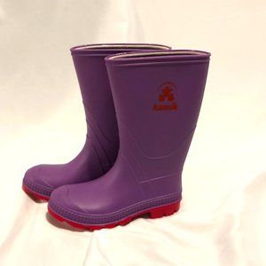 Kamik Rain Boots Girls Size 1
